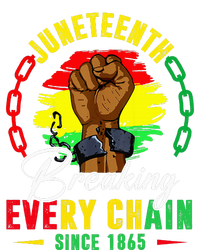 Breaking Every Chain Since 1865 Juneteenth Freedom Women's Crop Top Tee