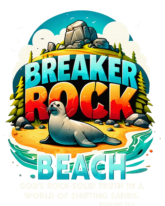 Breaker Rock Beach GodS Rocksolid Truth Christian Vbs 2024 City Backpack