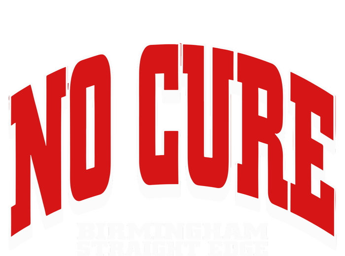 No Cure Xxx No Cure Birmingham Straight Edge T-Shirt