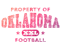 Property Of Oklahoma Football Xxl Gift Ceramic Bell Ornament