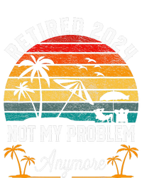 Retirement 2024 Retired 2024 Not My Problem Ladies Long Sleeve Shirt