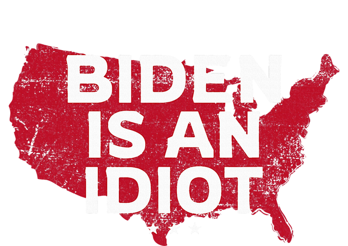 Impeach Biden Biden Is An Idiot Antibiden 8646 Usa Softstyle Adult Sport Polo