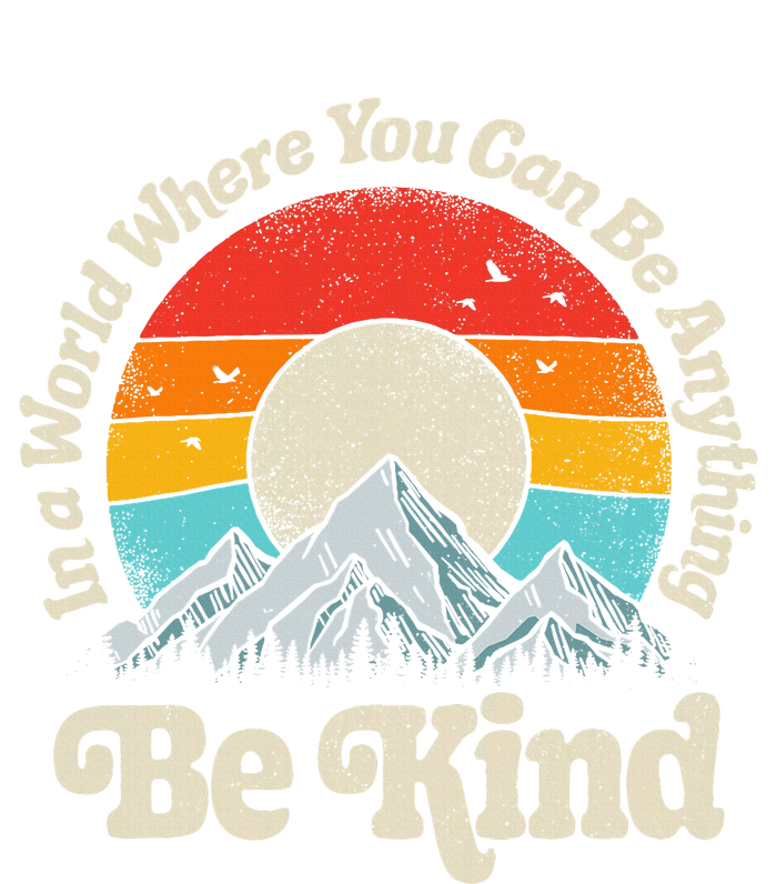 Be Kind In A World Where You Can Be Anything Kindness Kids Long Sleeve Shirt