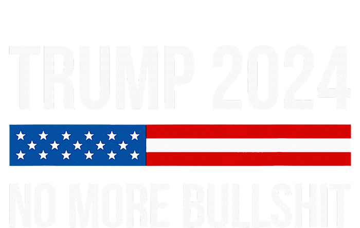 Trump 2024 No More Bullshit Wool Snapback Cap