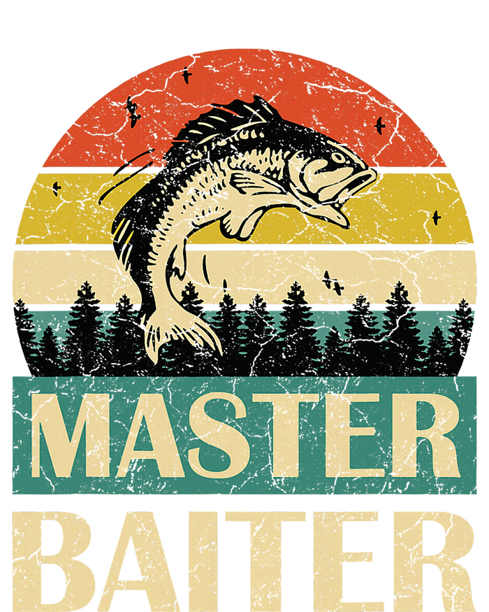 Funny Sayingmaster Baiter Fishing Fishermen T-Shirt