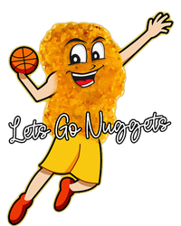 Lets Go Nuggets Chicken Nugget Basketball Player Tall Hoodie