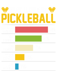 Why I Lose At Pickleball Funny Losing Game Sports Graphic Gift Tote Bag