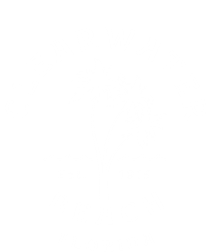 Retro Cool Clearwater Beach Original Florida Beach Palm Tree Gift T-Shirt