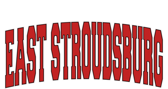 East Stroudsburg Pa Pennsylvania Varsity Style Usa Vintage Cool Gift Bumper Sticker