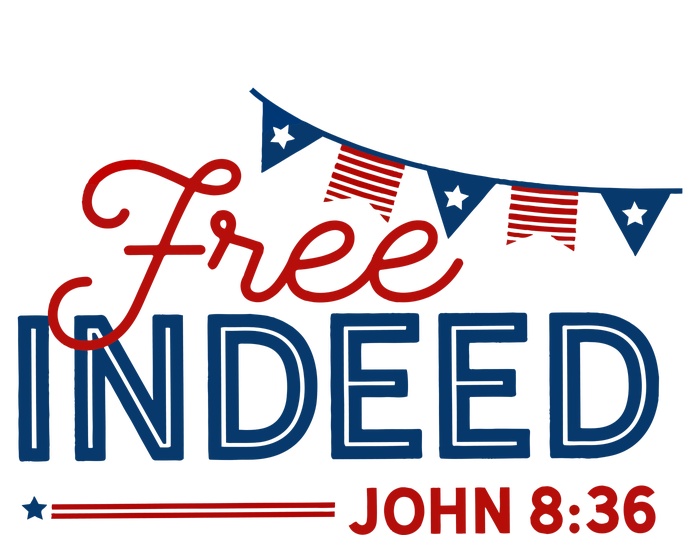 Christian 4th Of July Patriotic Free Indeed Tank Top