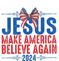 Coquette Jesus 2024 Make America Believe Again Premium T-Shirt