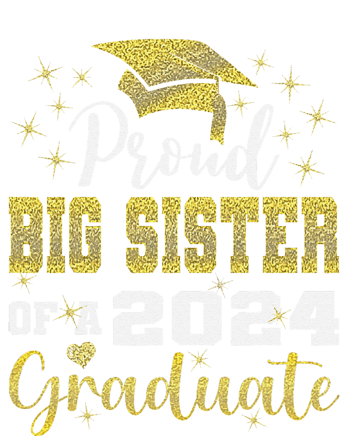 Super Proud Big Sister 2024 Graduate Awesome Family College T-Shirt