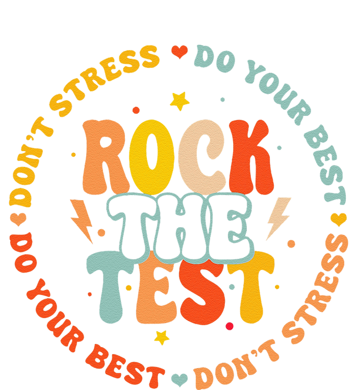 Testing Day For Teachers Student Rock The Test Adult ChromaSoft Performance T-Shirt