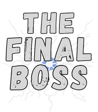 The Final Boss Rock Lightning Wrestling Rock Final Boss Performance Fleece Hoodie