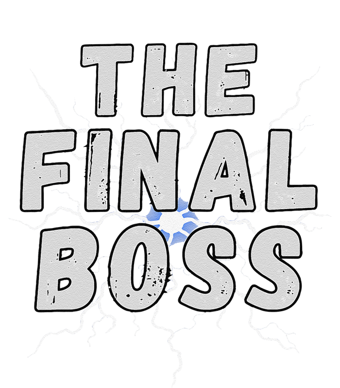 The Final Boss Rock Lightning Wrestling Rock Final Boss Performance Fleece Hoodie