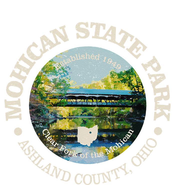 Vintage Nature Mohican State Park Hiking Mountain T-Shirt