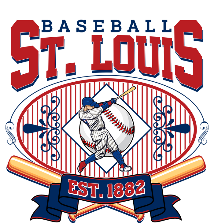 Vintage St Louis Baseball Est 1882 T-Shirt