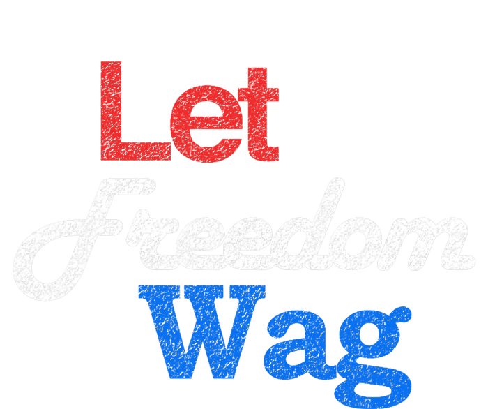 Patriotic Dog Lover Design Let Freedom Wag Design Legacy Cool Fit Booney Bucket Hat