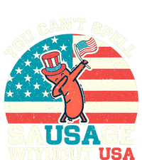 You Can’T Spell Sausage Without Usa Vintage Patriotic City Backpack