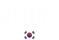 Vintage Seoul South Korea Country Flag Souvenir Vacation Cool Gift T-Shirt