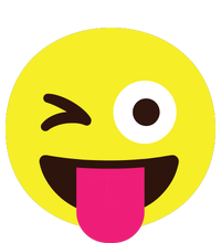 Emoticon Winking Face With Stuckout Tongue And Winking Eye T-Shirt