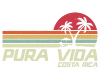 Vintage Retro Family Vacation Costa Rica Pura Vida Beach Toddler Sweatshirt