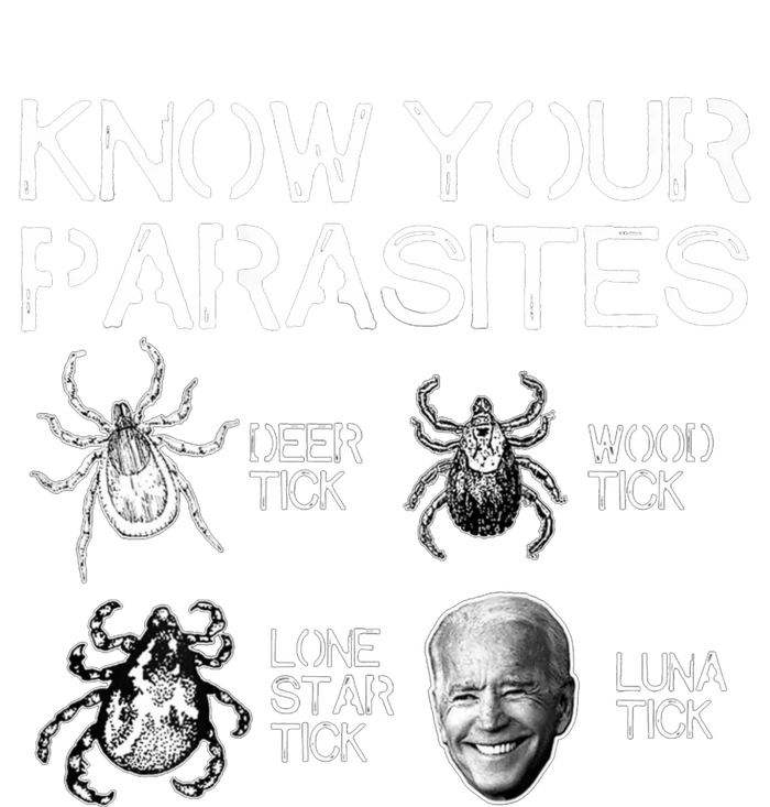 Know Your Parasites Tick Biden PosiCharge RacerMesh Polo