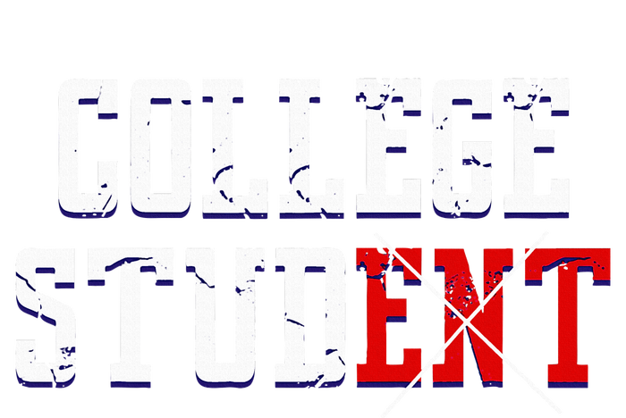 College Stud Student Funny Novelty Humor Tall T-Shirt