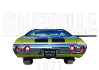 1971 71 Chevelle Malibu Ss Trending Muscle Green Car T-Shirt