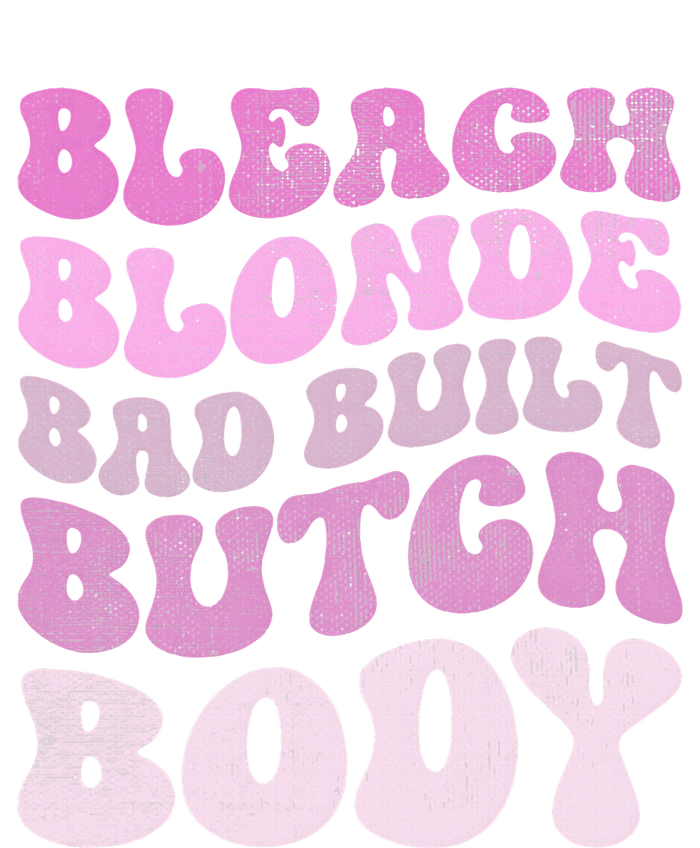 Bleach Blonde Bad Built Butch Body Performance Sprint T-Shirt