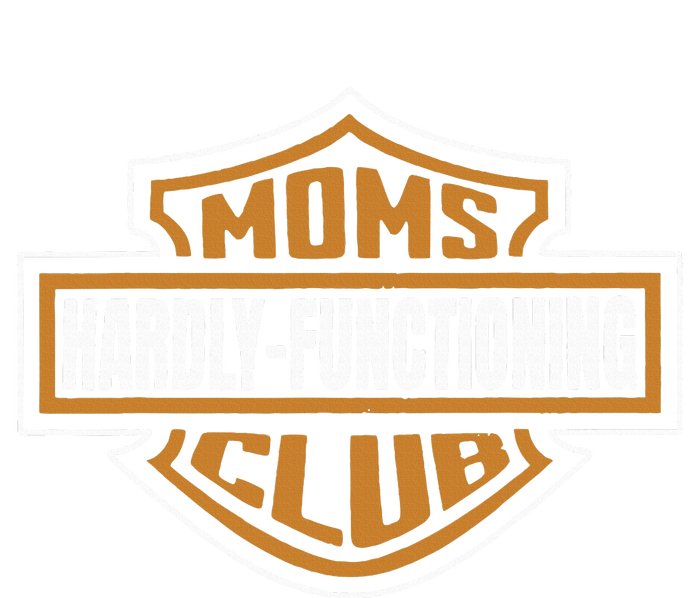 Moms Club Hardly Functioning Tired Moms Club Bad Moms Club Women's Tri-Blend 3/4-Sleeve Raglan Shirt