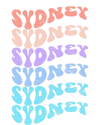 Sydney First Name I Love Sydney Vintage Groovy Birthday T-Shirt