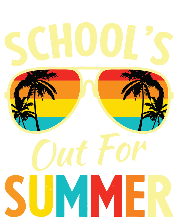 Last Day Of School Retro Schools Out For Summer Teacher T-Shirt