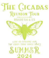 The Cicada Reunion U.S 2024 Cicada Concert Sweatshirt Cinch Pack Bag