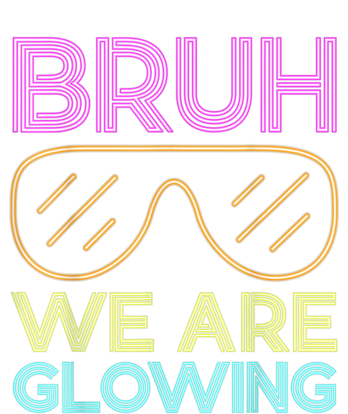 Hello Summer Vacation Trips Bruh We Are Glowing Sunglasses Gift T-Shirt