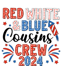 Red White And Blue Cousin Crew 2024 Ceramic Oval Ornament