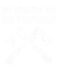 Funny Hatchet Throwing Axes Did Someone Say Axe Ceramic Star Ornament