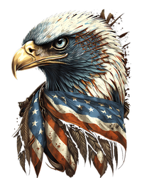 Patriotic Bald Eagle 4th Of July Usa American Flag Premium T-Shirt