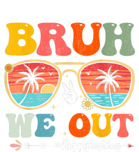 Vintage Retro Bruh We Out Teachers End Of School Year Teacher Summer Gift Performance Sprint T-Shirt