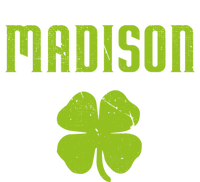 Madison Wi Shamrock Capital City St Patricks Day Pride Graph Cute Gift T-Shirt