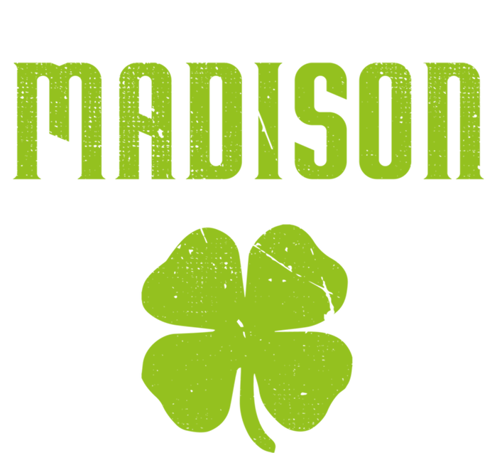 Madison Wi Shamrock Capital City St Patricks Day Pride Graph Cute Gift T-Shirt