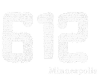 Distressed 612 Area Code Minneapolis Minnesota T-Shirt