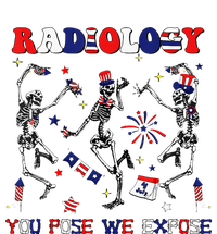 Radiology You Pose We Expose Skeleton Dancing 4th Of July Yupoong Adult 5-Panel Trucker Hat