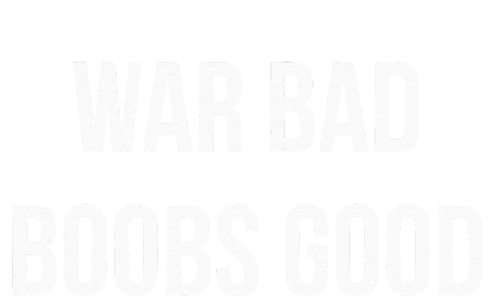 Vintage Retro War Bad Boobs Good V-Neck T-Shirt