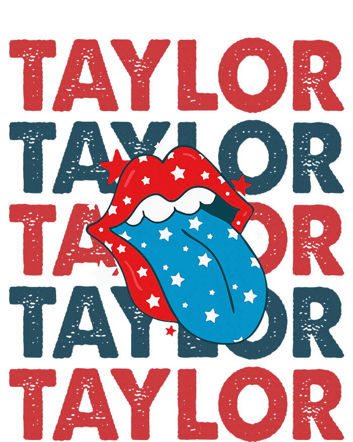 Taylor Name Personalized American 4th Of July Patriotic Women's T-Shirt