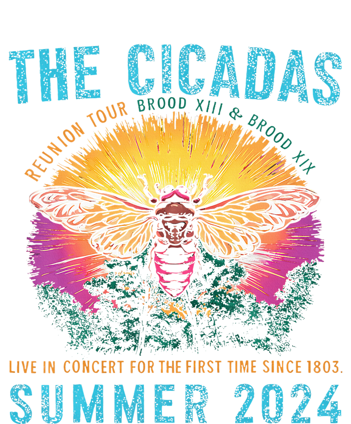 Funny The Cicadas Reunion Summer 2024 T-Shirt