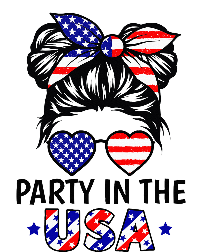 American Flag Party In Usa 4th July Patriotic T-Shirt