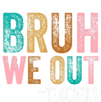 Retro Vintage Bruh We Out Teachers Happy Last Day Of School Gift T-Shirt