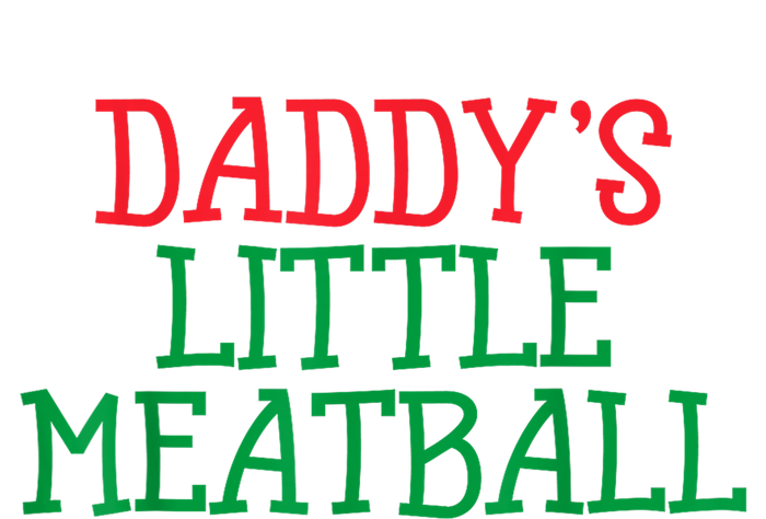 Funny Food Lovers Humor Daddys Little Meatball Gift T-Shirt