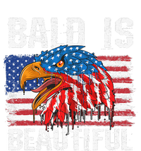 Bald Is Beautiful 4th Of July Independence Day Bald T-Shirt